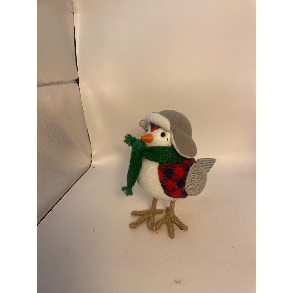 2019 Wondershop Target Spritz Bird Bayham Christmas Red Buffalo Plaid Scarf Hat